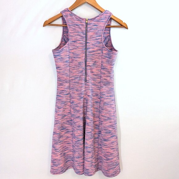 Lilly Pulitzer | Cove Flamingo Pink Space Dye Active Fit & Flare Mini Dress | XS - Picture 8 of 14